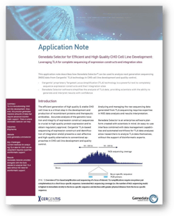 Application note - Genedata Cergentis