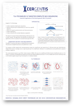 Application note - Features and applications of the human genomic DNA TLA protocol Application note - Features and applications of the human genomic DNA TLA protocol