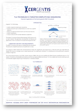 Application note - Features and applications of the human genomic DNA TLA protocol